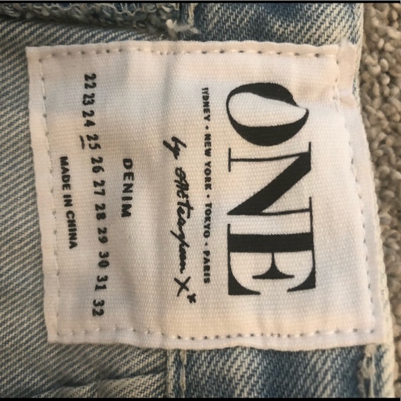 One teaspoon distressed denim skirt - Picture 4 of 4